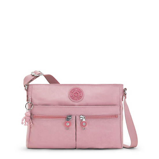 Kipling New Angie Crossbody Veske Rosa | NO 2017OK